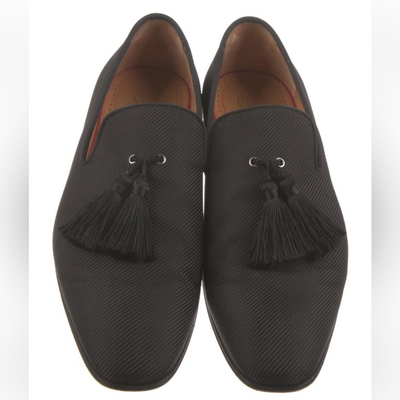Christian Louboutin Other - Tassel accent dress loafers. Barely worn.